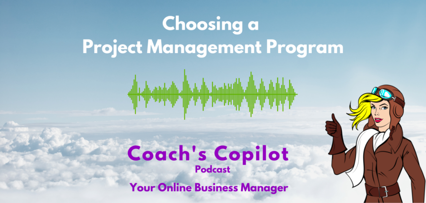 choosing a project management program