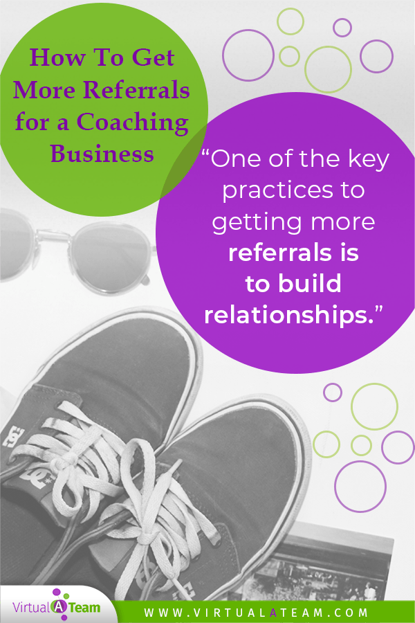 get referrals for a coaching business