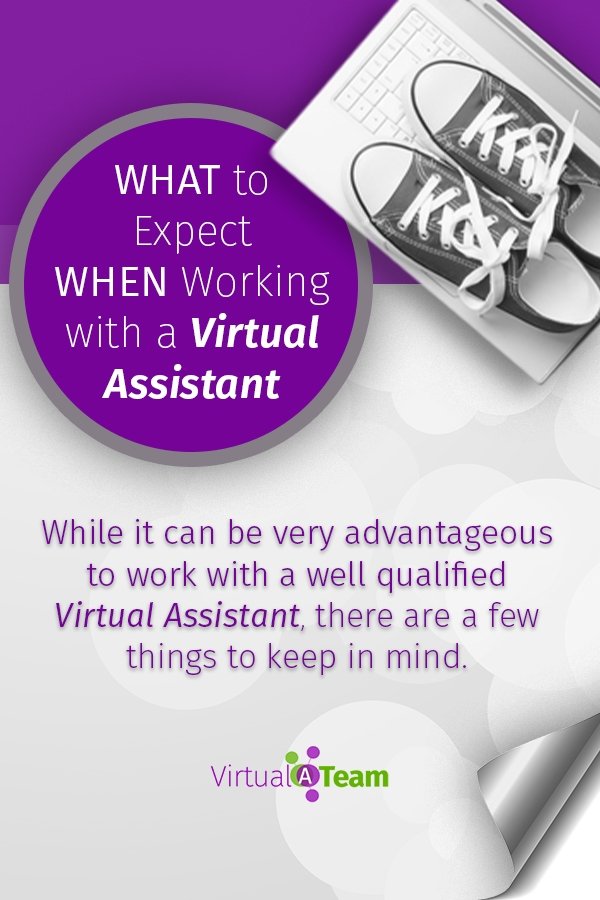 What are reasonable expectations when working with a VA? How is working with a virtual assistant different than an employee? Get some tips here.